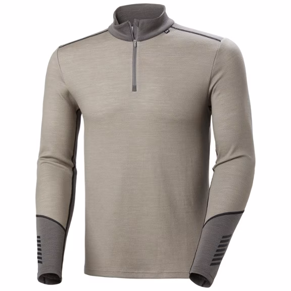 Helly Hansen LIFA Merino Midweight Half-Zip Base Layer Top - Men's