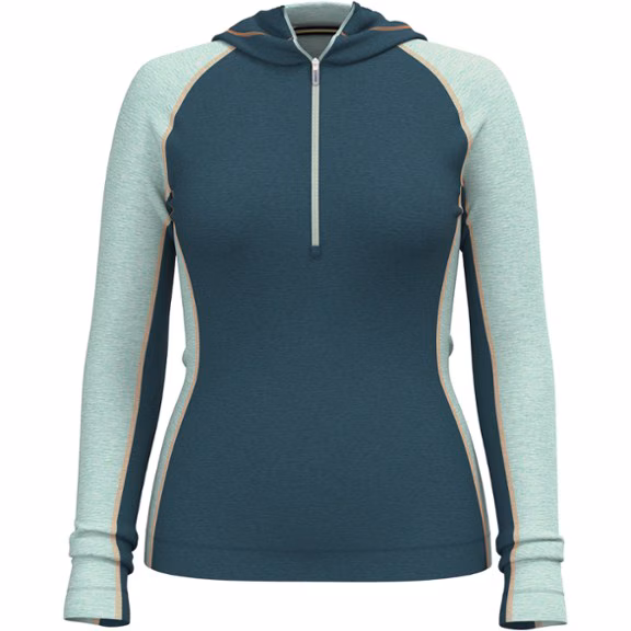 Smartwool Classic Thermal Merino Half-Zip Base Layer Hoodie - Women's