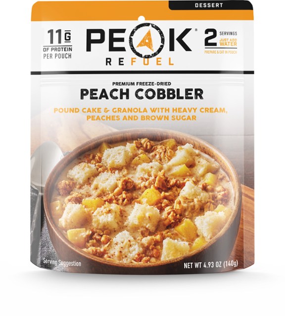 PEAK REFUEL Peach Cobbler - 2 Servings