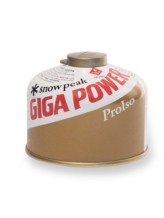 Snow Peak GigaPower 250 Gold Fuel Canister - 220g