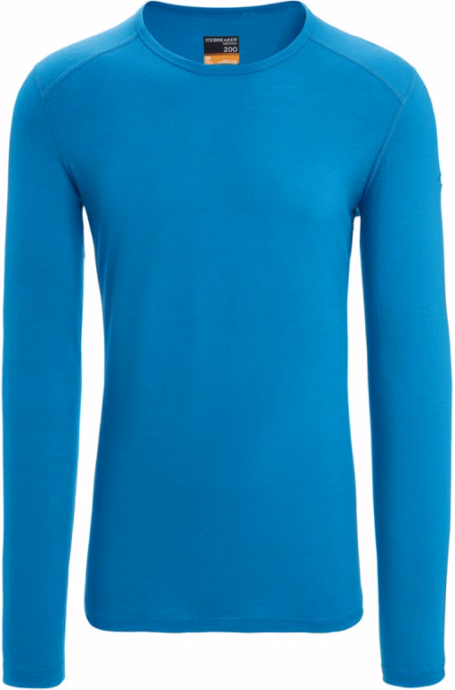 Icebreaker Merino 200 Oasis Long-Sleeve Crewe Thermal Top - Men's