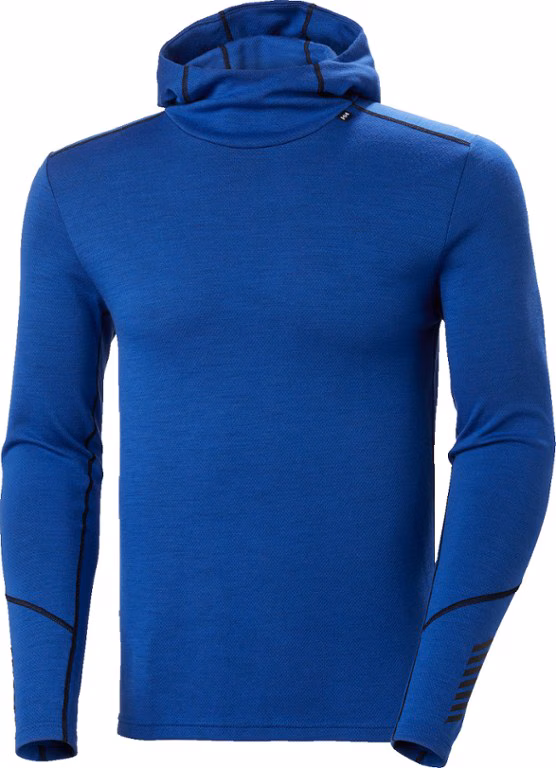 Helly Hansen LIFA Merino Midweight 2-In-1 Base Layer Hoodie - Men's