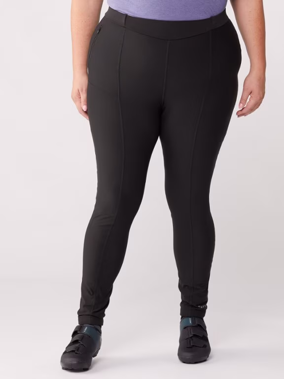 Terry Coolweather Bike Tights - Women's Plus Sizes