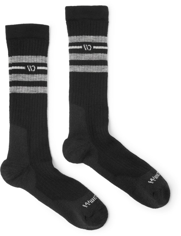 Wide Open Vintage Stripe Cushioned Crew Socks - Men's