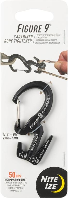 Nite Ize Figure 9 Small Carabiner Rope Tightener - Single