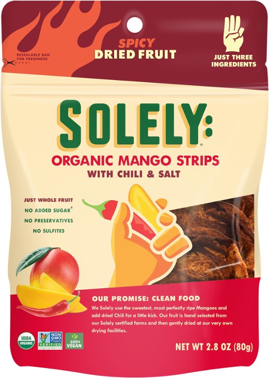 SOLELY Organic Dried Fruit with Chili and Salt