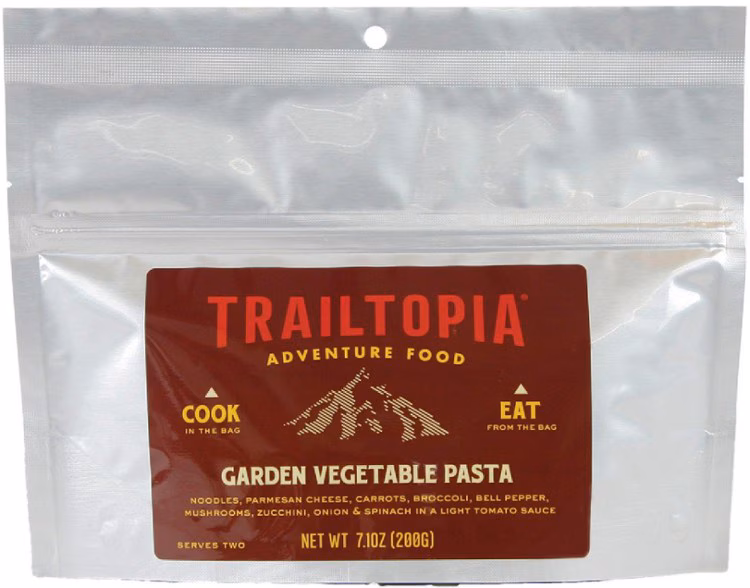 Trailtopia Garden Vegetable Pasta - 2 Servings