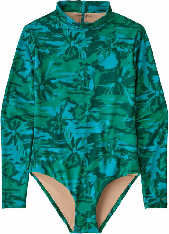 Patagonia Long-Sleeve Swell Seeker One-Piece Swimsuit - Women's