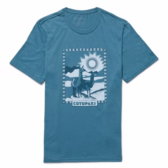 Cotopaxi Llama Greetings Organic T-Shirt - Men's