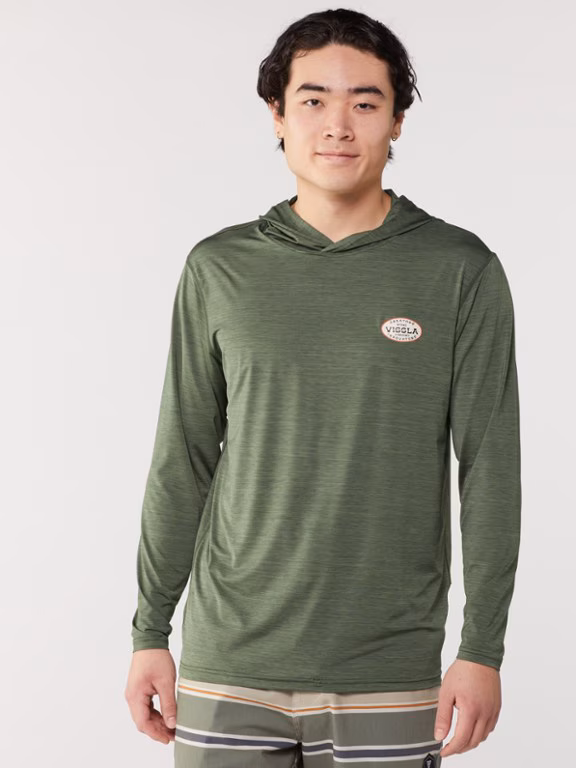 VISSLA Twisted Long-Sleeve Hoodie - Men's