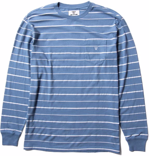 VISSLA Longline Long-Sleeve Pocket T-Shirt - Men's
