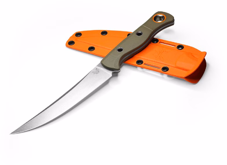 Benchmade 15500-3 Meatcrafter Fixed-Blade G10 Knife