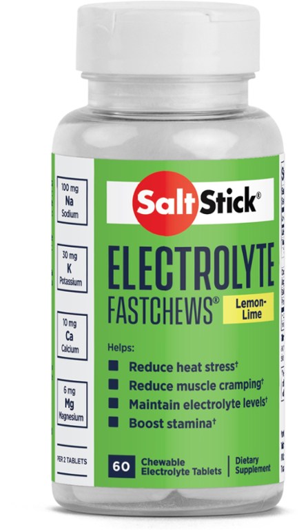 SaltStick FastChews Chewable Electrolyte Tablets - 60 Tablets