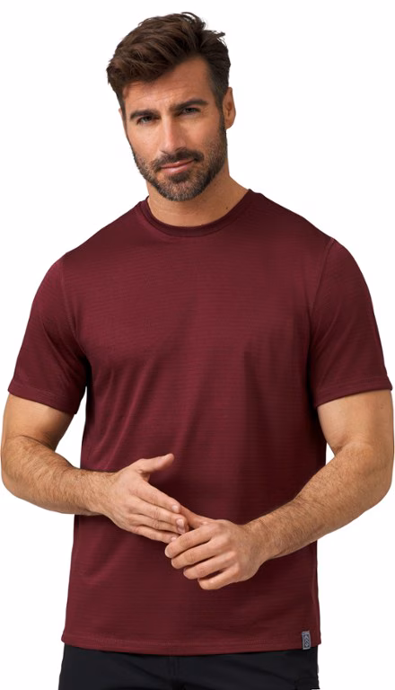 Free Country Tech Jacquard Crew T-Shirt - Men's