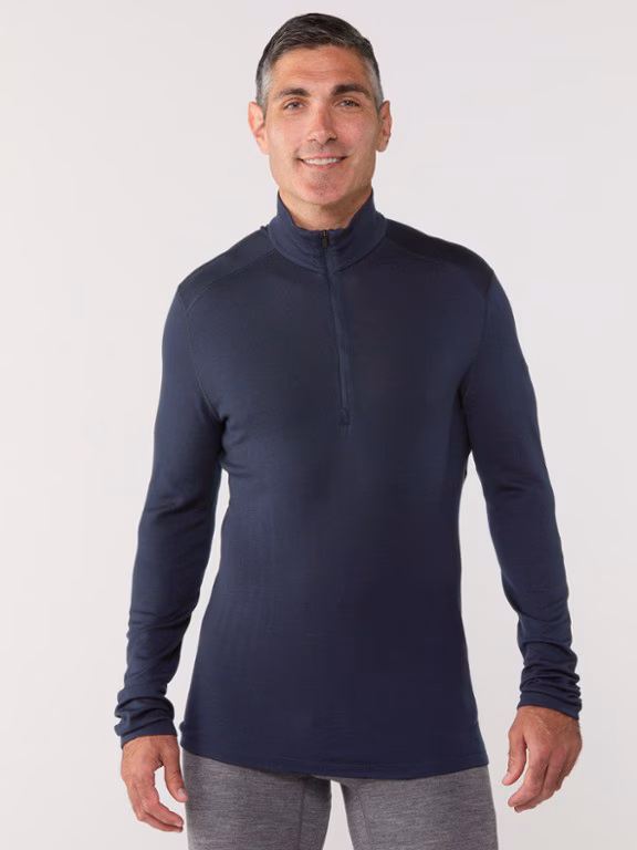Icebreaker Merino 260 Tech Long-Sleeve Half-Zip Base Layer Top - Men's