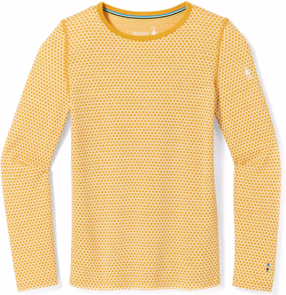 Smartwool Classic Thermal Merino Pattern Crew Base Layer Top - Kids'