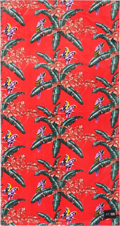 Slowtide Jungle Birds Beach Towel