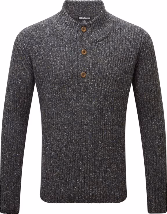 Sherpa Adventure Gear Ranga Button Mock-Neck Sweater - Men's