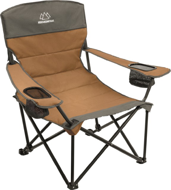 Mountain Summit Gear Quilted Low Chair