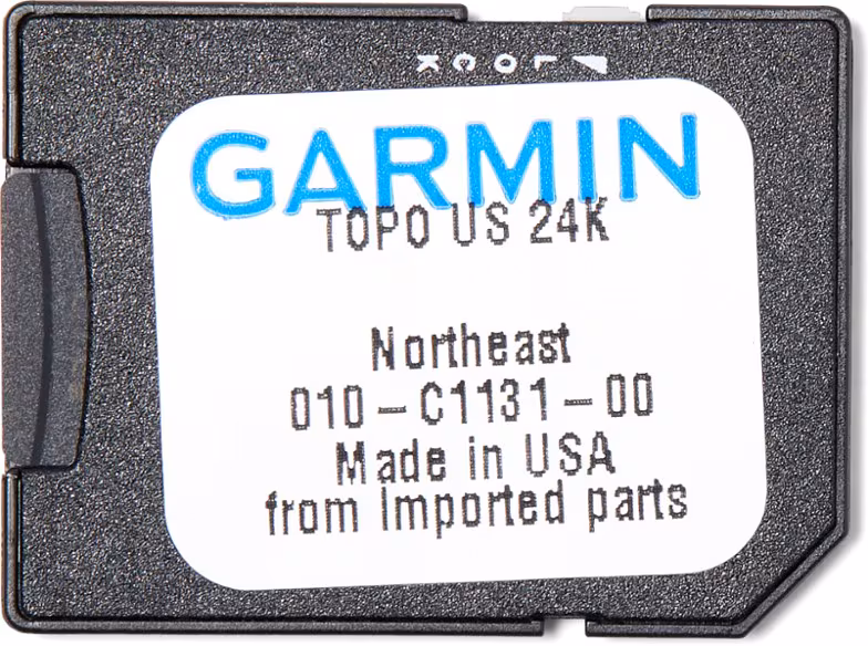 Garmin Topo U.S. 24K Northeast microSD Card