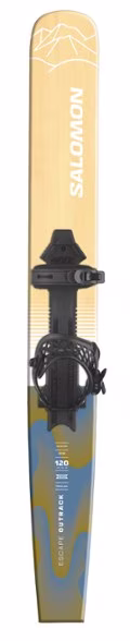 Salomon Escape Outrack Universal Skis with Whitewoods Outlander Bindings