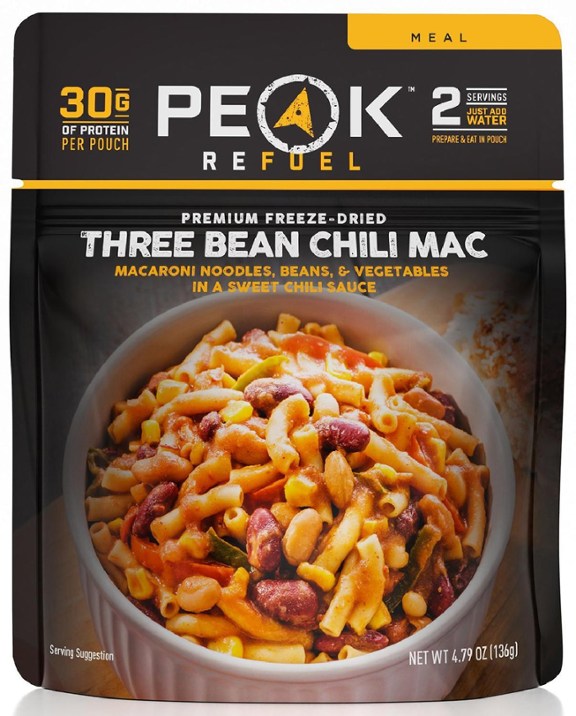 PEAK REFUEL Three Bean Chili Mac - 2 Servings