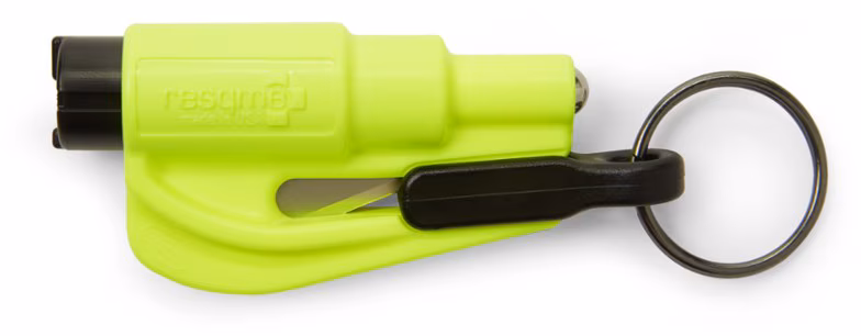 resqme Original 2-in-1 Emergency Keychain Car Escape Tool