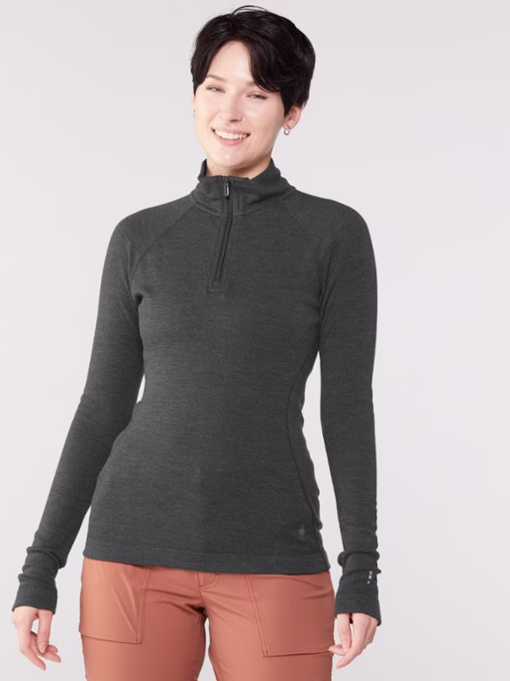 Smartwool Classic Thermal Merino Quarter-Zip Base Layer Top - Women's