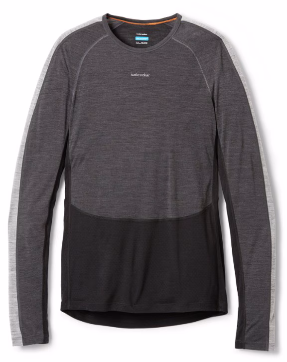 Icebreaker 125 ZoneKnit Long-Sleeve Crewe Base Layer Top - Men's