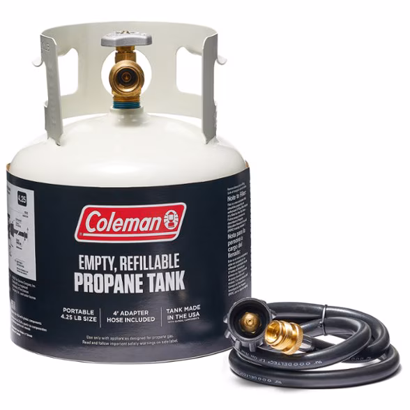 Coleman Refillable Propane Tank - 4.25 lb.