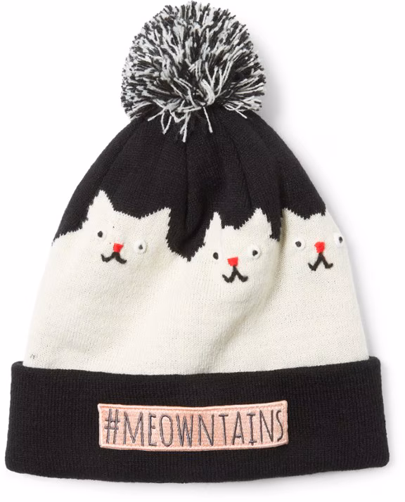 Turtle Fur #meowntains Beanie - Kids'