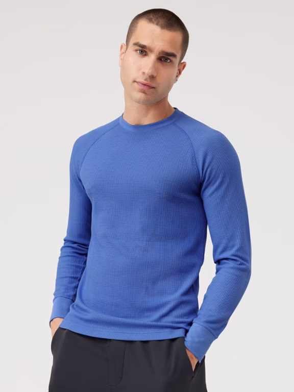 Outdoor Voices FastTrack Waffle Long-Sleeve Shirt - Men's