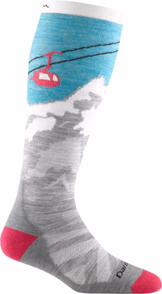 Darn Tough Yeti Over-the-Calf Midweight Ski and Snowboard Socks - Women's