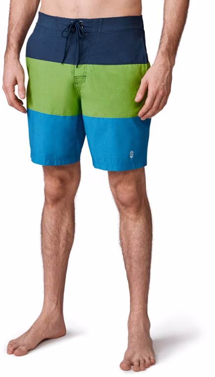 Free Country Tri Block Swim Shorts - Men's