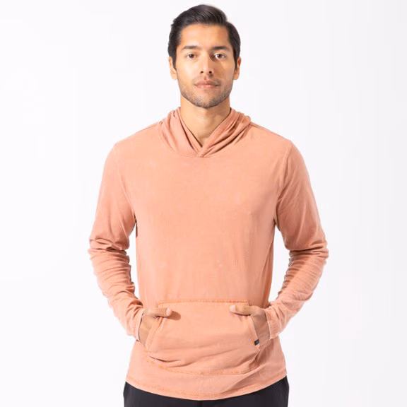 Threads 4 Thought Mineral Wash T-Shirt Hoodie - Men's