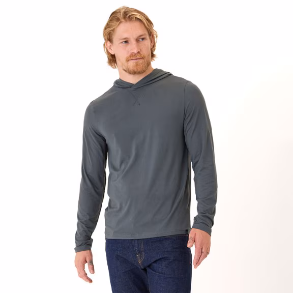 Threads 4 Thought Performance Luxe Tee Hoodie - Men's