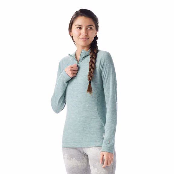 Smartwool Classic Thermal Merino Quarter-Zip Base Layer Top - Women's