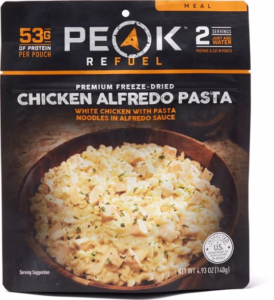 PEAK REFUEL Chicken Alfredo Pasta - 2 Servings