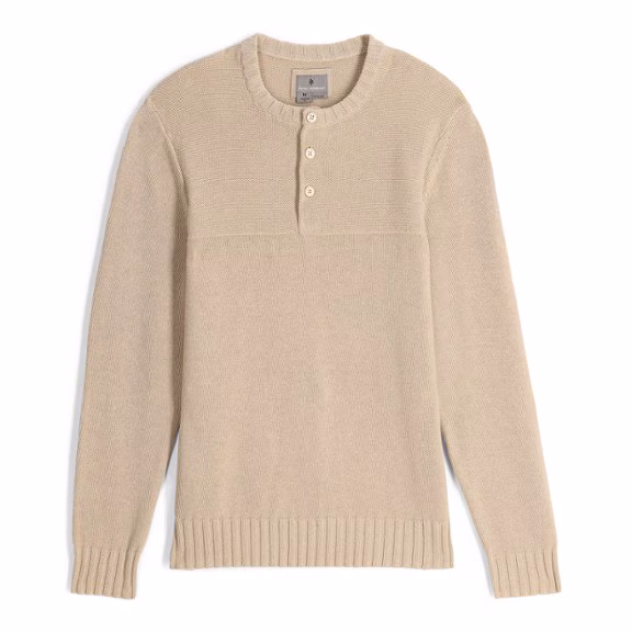 Royal Robbins Headlands Hemp Button Crew Sweater - Men's