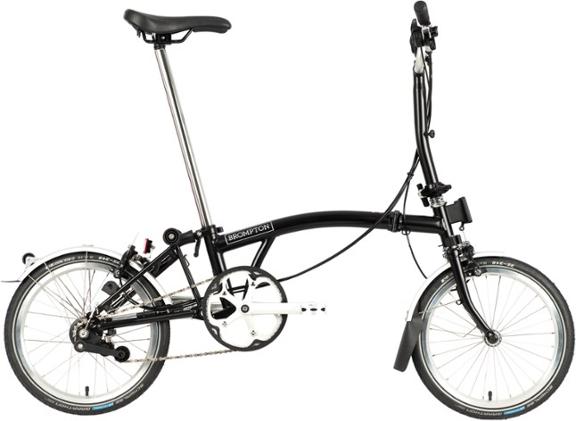Brompton C Line Explore Folding Bike - Mid
