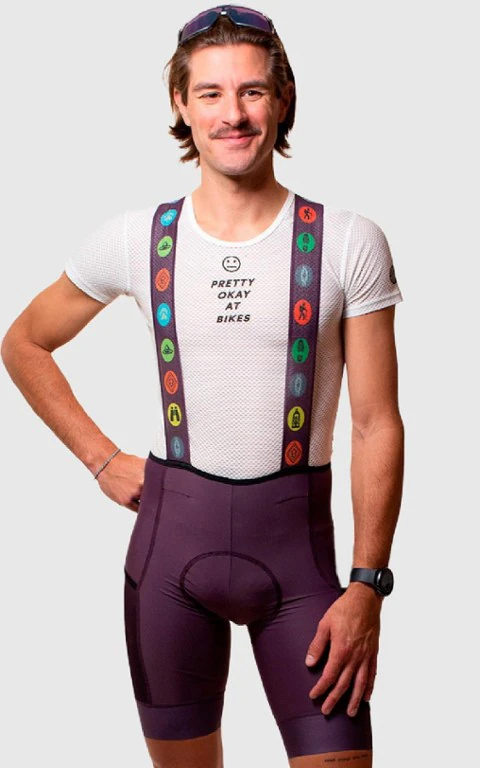 Ostroy Camper Cargo Bib Cycling Shorts - Men's