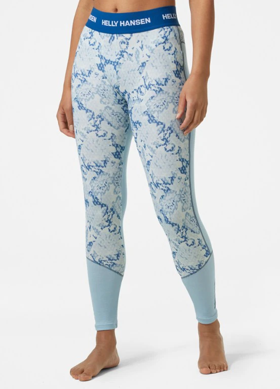 Helly Hansen LIFA Merino Midweight Graphic Base Layer Pants - Women's