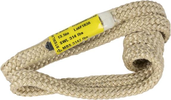 Sterling 6.8mm HollowBlock2 Loop - 13.5