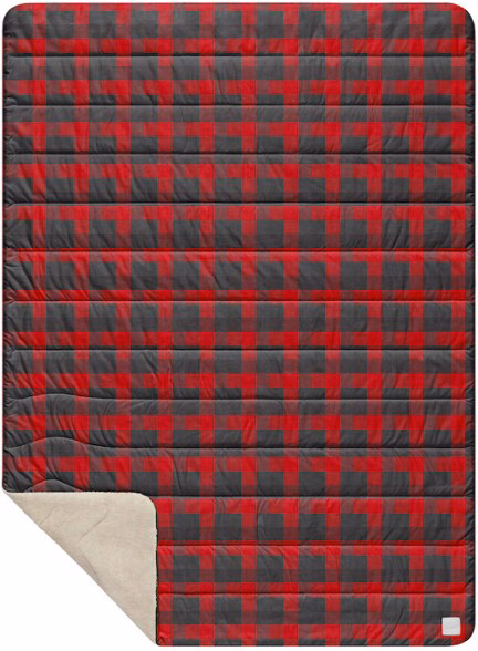 Rumpl Flannel Sherpa Blanket