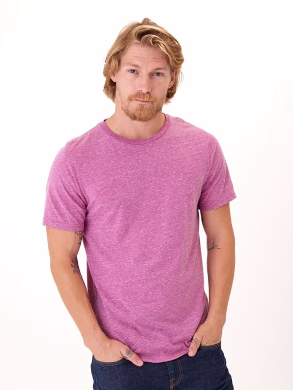 Threads 4 Thought Triblend Contrast Stitch Crew T-Shirt - Men's