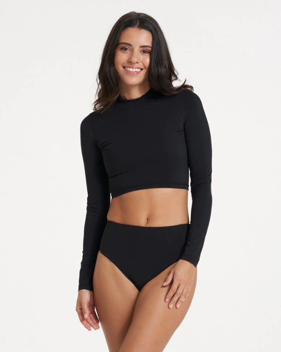 Vuori Dune Crop Swimsuit Top - Women's