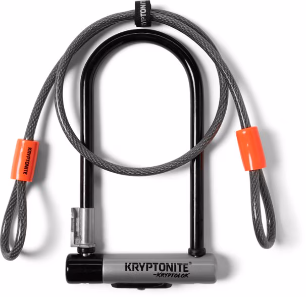 Kryptonite New-U KryptoLok Standard U-Lock with Cable