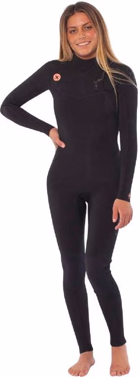 Sisstrevolution Seven Seas 3/2 Chest-Zip Full Wetsuit - Women's