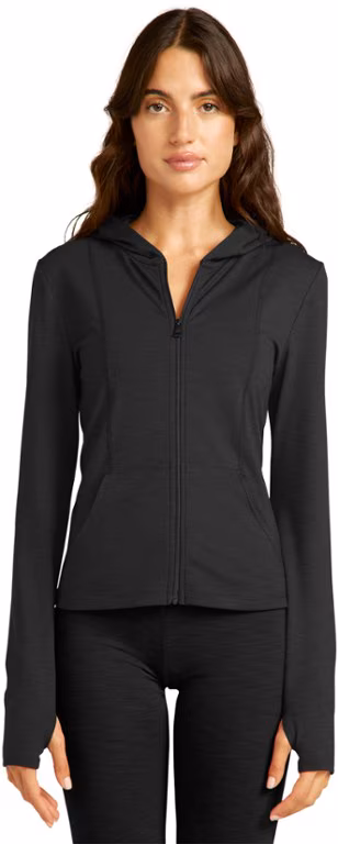 Beyond Yoga Heather Rib Morning Jog Hoodie - Women's