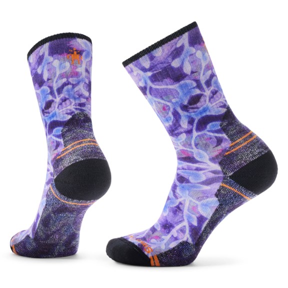 Smartwool Hike Light Cushion Floral Print Crew Socks - Women's